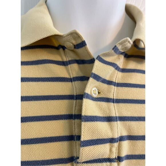 Vintage Ralph Lauren Light Yellow Polo Shirt. Size Large. - Picture 3 of 6